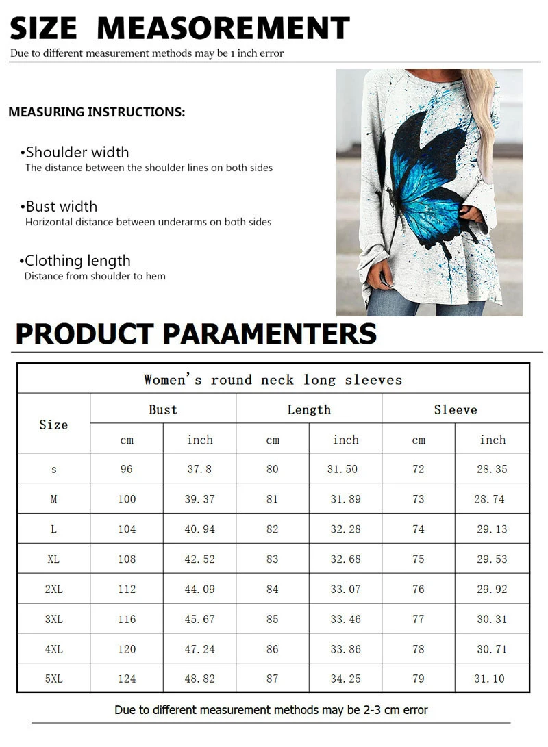 Indian Style Feather Print Women's Long Sleeve Top Retro Ethnic Style Women's Long Sleeve T-shirt Everyday Casual Elegant T-shir