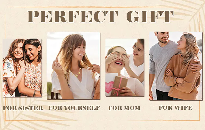 Women's Bohemian Statement Collar Gypsy Necklace Ethnic Extra-Long Retro Layered Dangle Jewelry for Festival